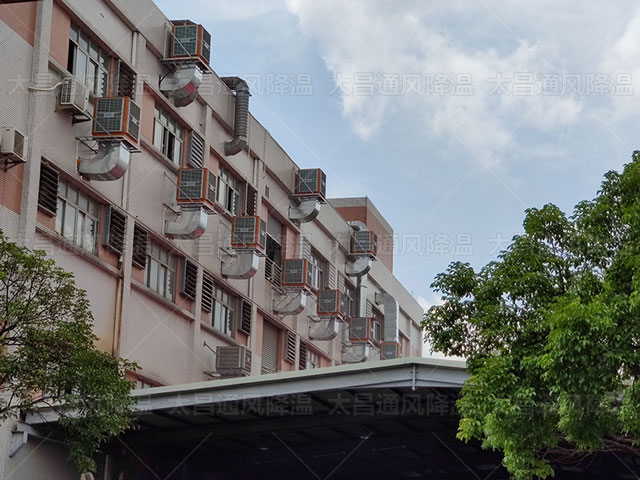 RDF-18環(huán)?？照{(diào)不僅能降溫還能為廠房除塵！