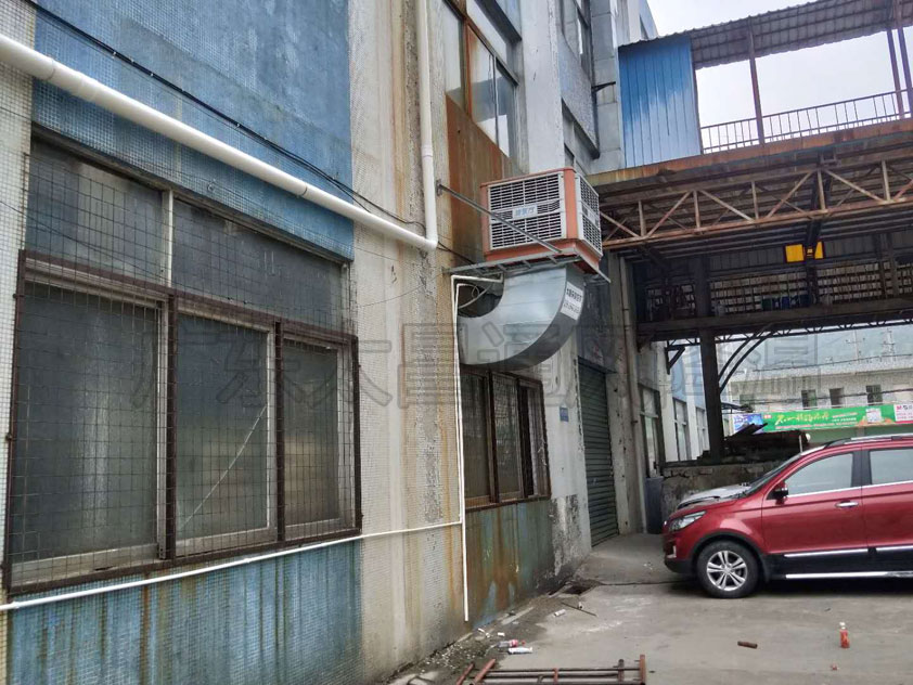 東莞環(huán)?？照{解決各大廠房通風降溫問題