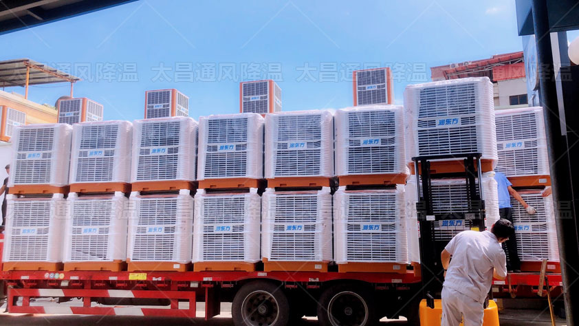 趕走高溫悶熱，廠房車間降溫都在使用節(jié)能環(huán)?？照{(diào)