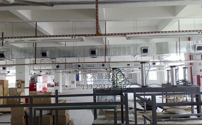 摩托車(chē),電動(dòng)車(chē)廠房通風(fēng)降溫方案