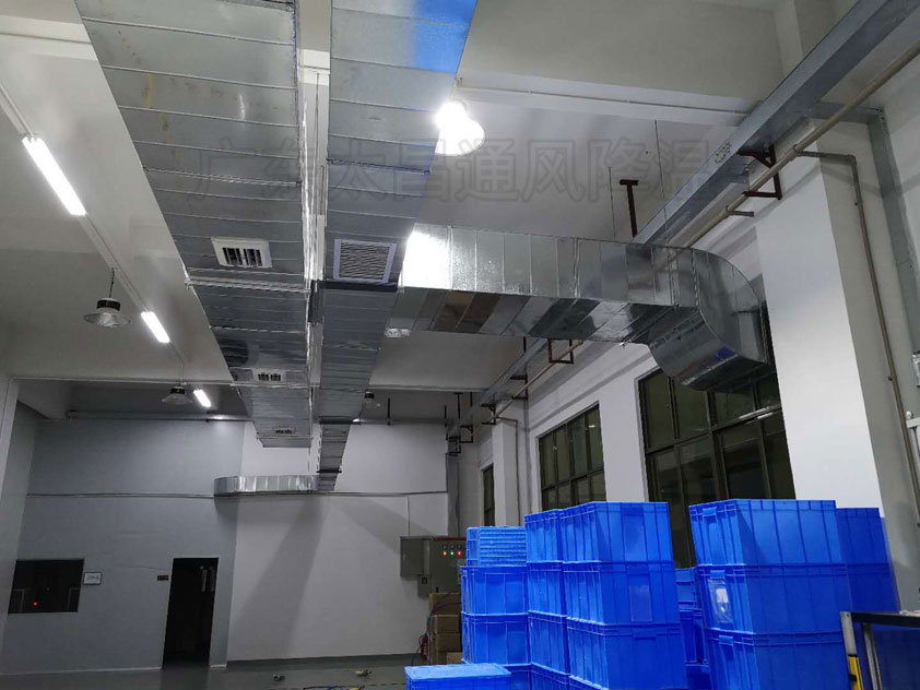 東莞車間降溫，工廠降溫新風(fēng)系統(tǒng)安裝
